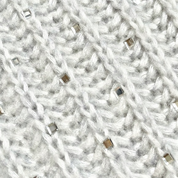 WHBM Sparkly Mirror Sequin Embellished Sweater - Picture 13 of 13